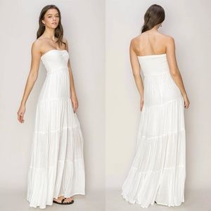 Strapless Maxi Dress
